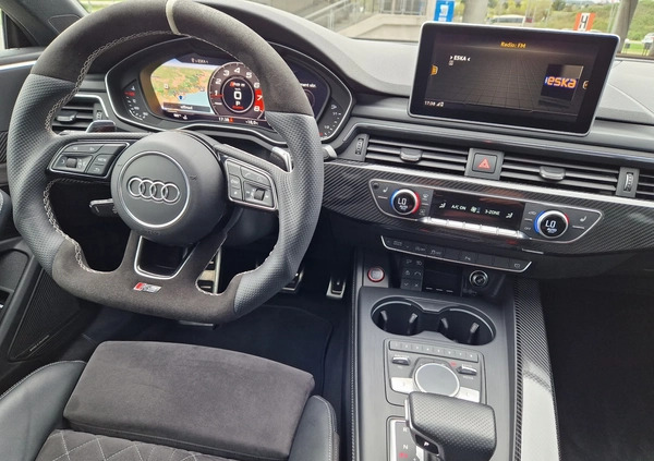 Audi RS5 cena 239000 przebieg: 72000, rok produkcji 2018 z Gdańsk małe 781